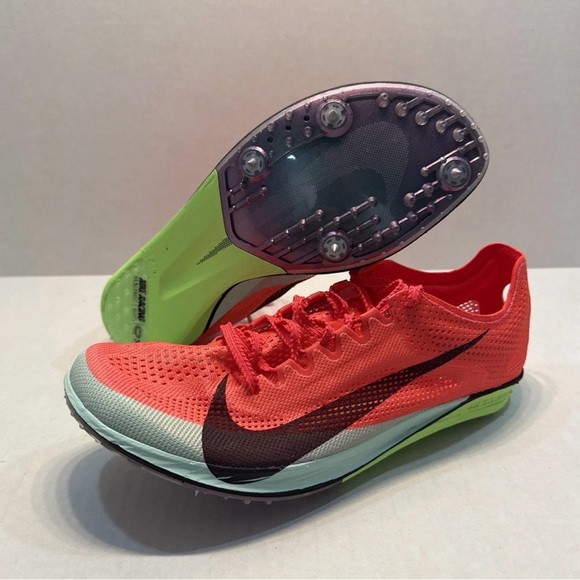 Size 7.5 Nike Zoom Dragonfly 2 Elite Bright Crimson Lime Blast
